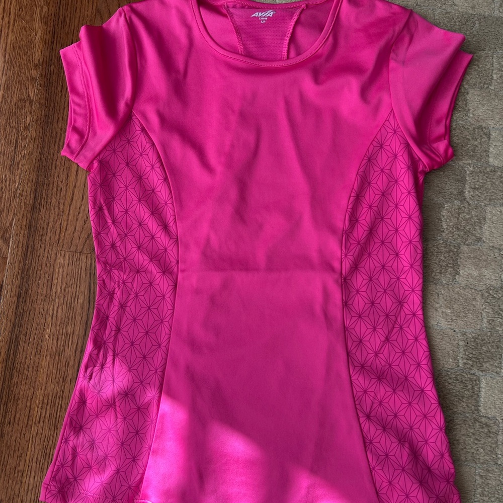 Avia Women's Vibrant Pink Short Sleeve Tee